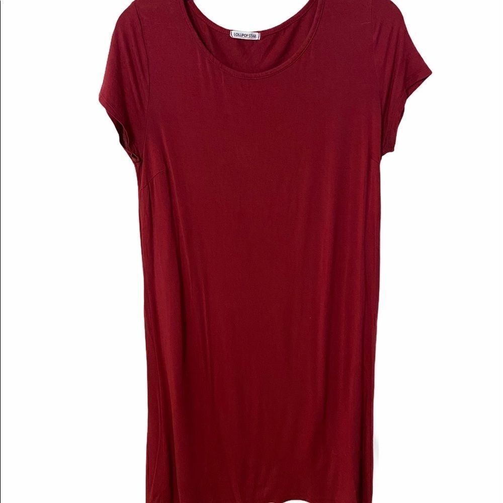 Lollipop Star Womans T-shirt Dress